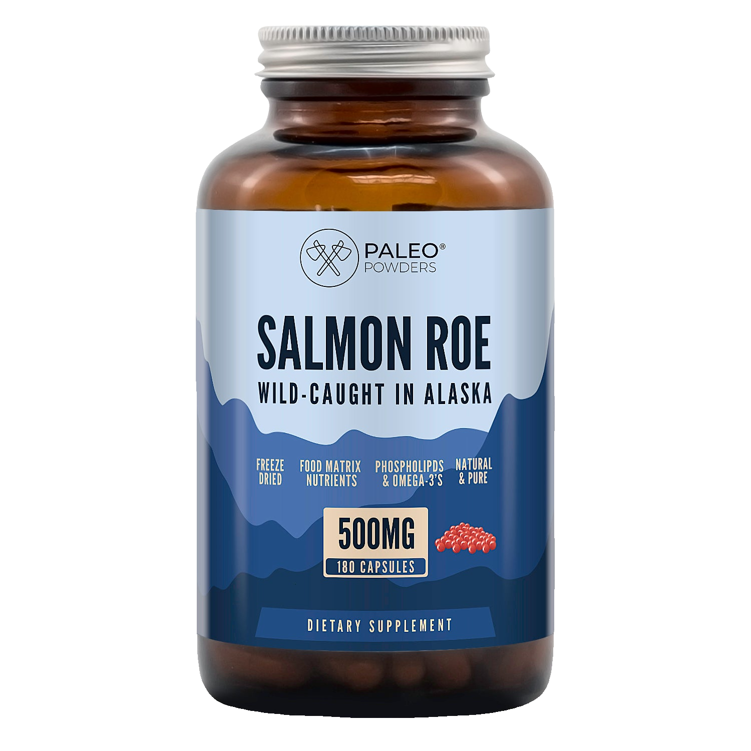 Wilde Zalmeitjes - 180 capsules