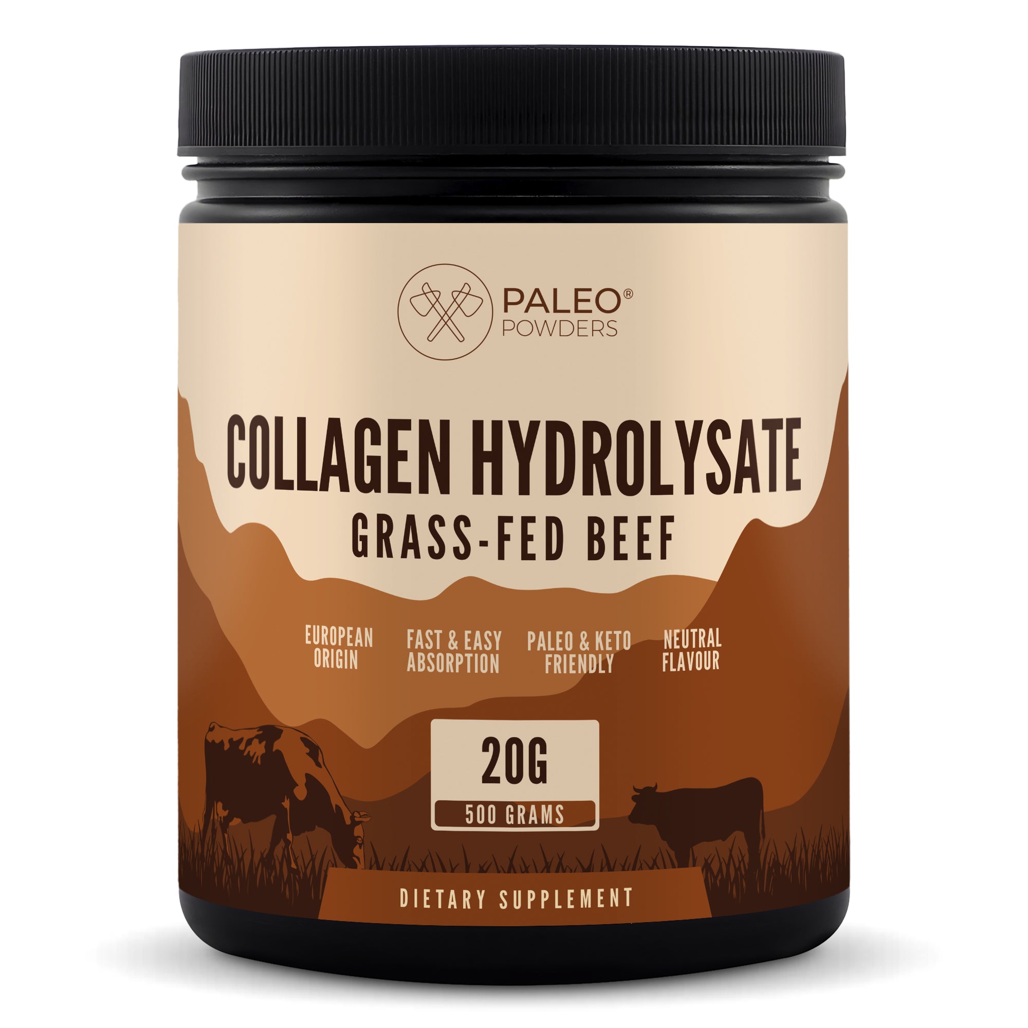 Collagen Hydrolysate - Grass-Fed - 500 grams