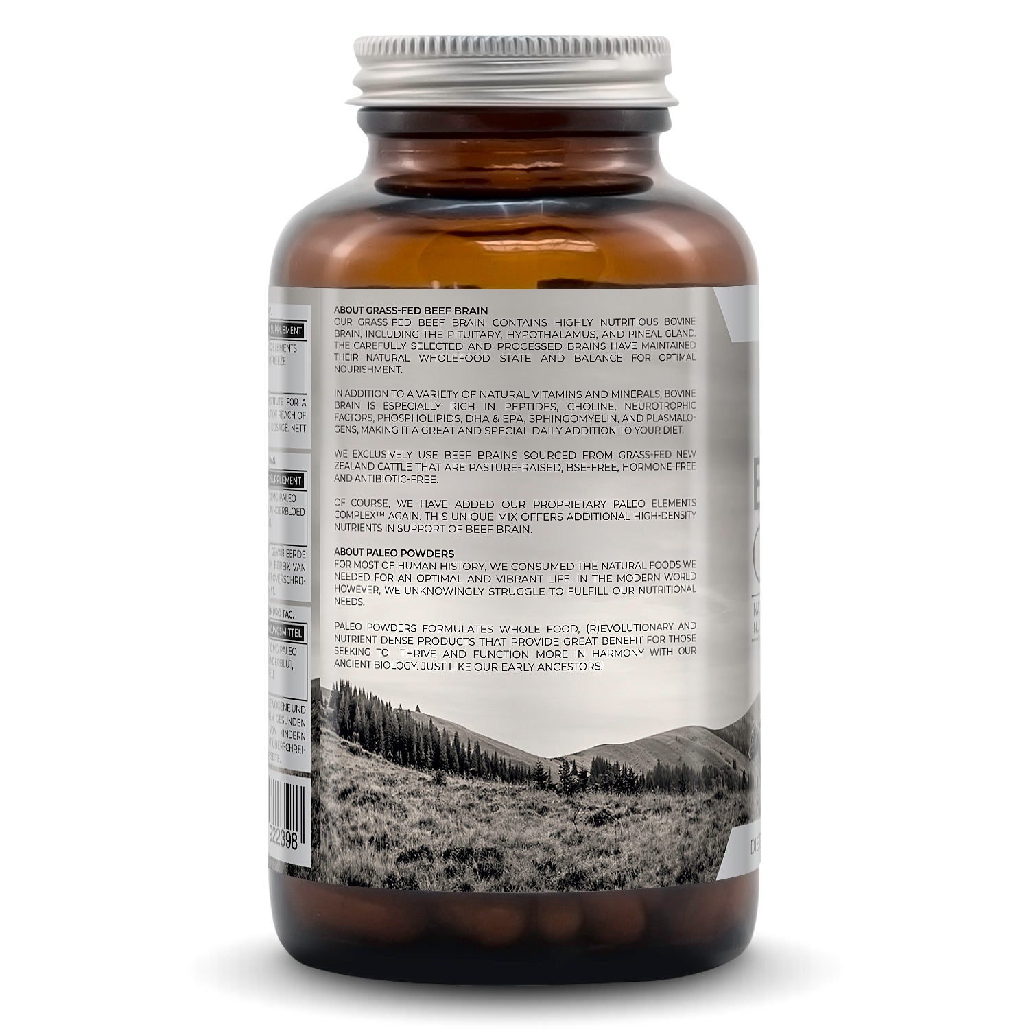 Runder Hersenen - Grasgevoerd - 180 capsules - Paleo Powders