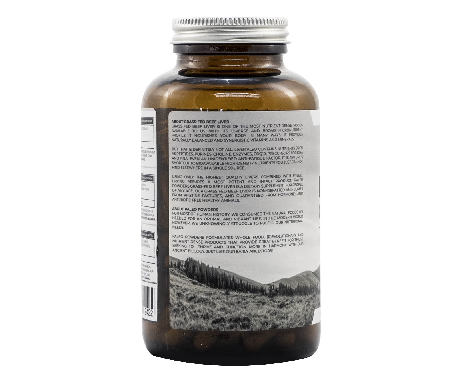 Runderlever - Grasgevoerd - 180 capsules - Paleo Powders