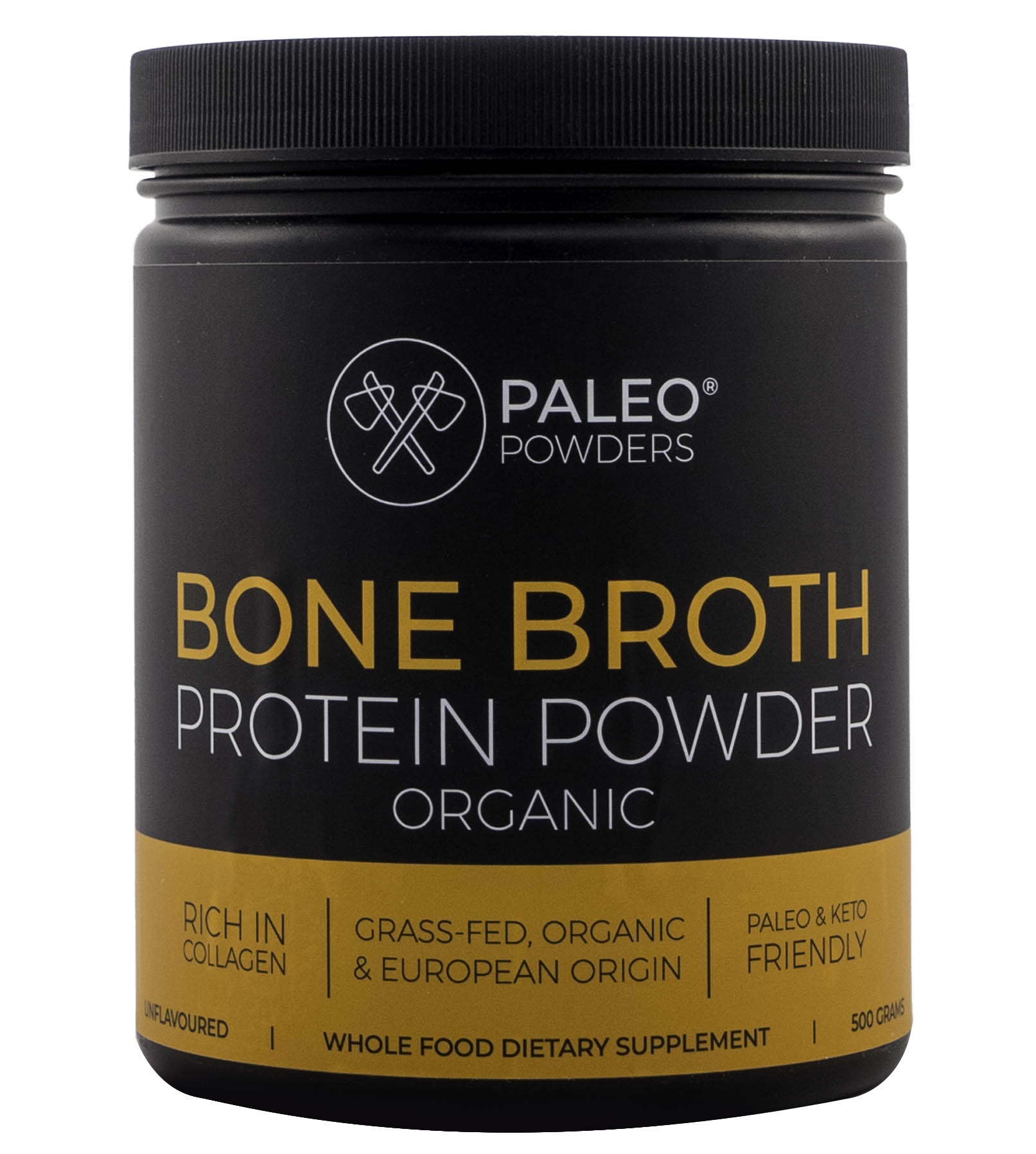 Bottenbouillon - Bone Broth - Grasgevoerde runderen - 500 gram - Paleo Powders