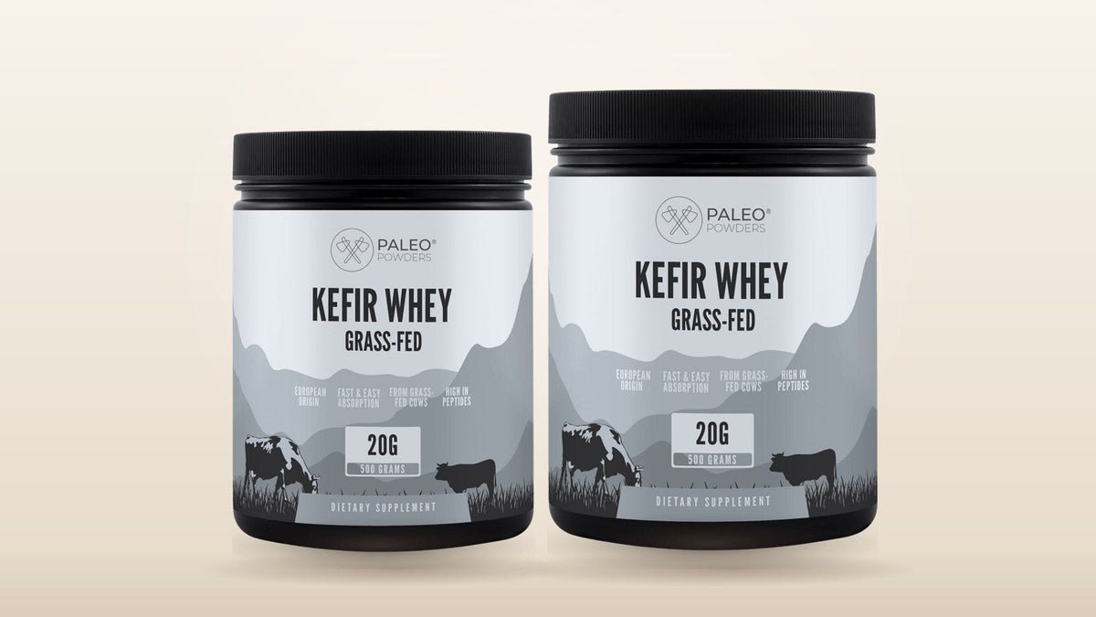 Kefir Whey eiwitpoeder van Paleo Powders