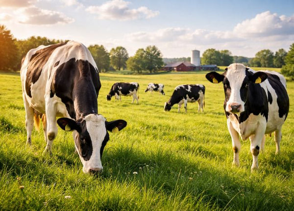 Premium kwaliteit van grasgevoerde koeien