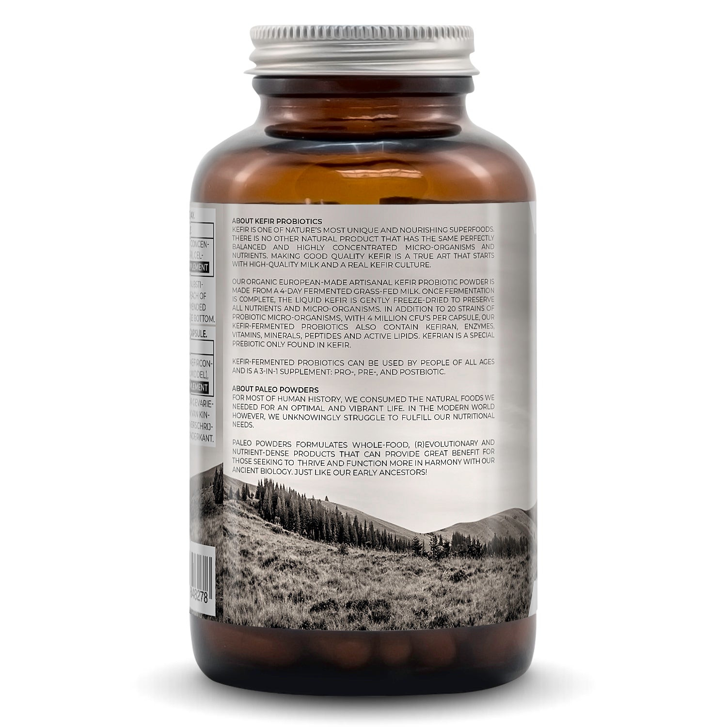 Probiotica - Biologisch Kefir Gefermenteerd - 120 capsules - Paleo Powders