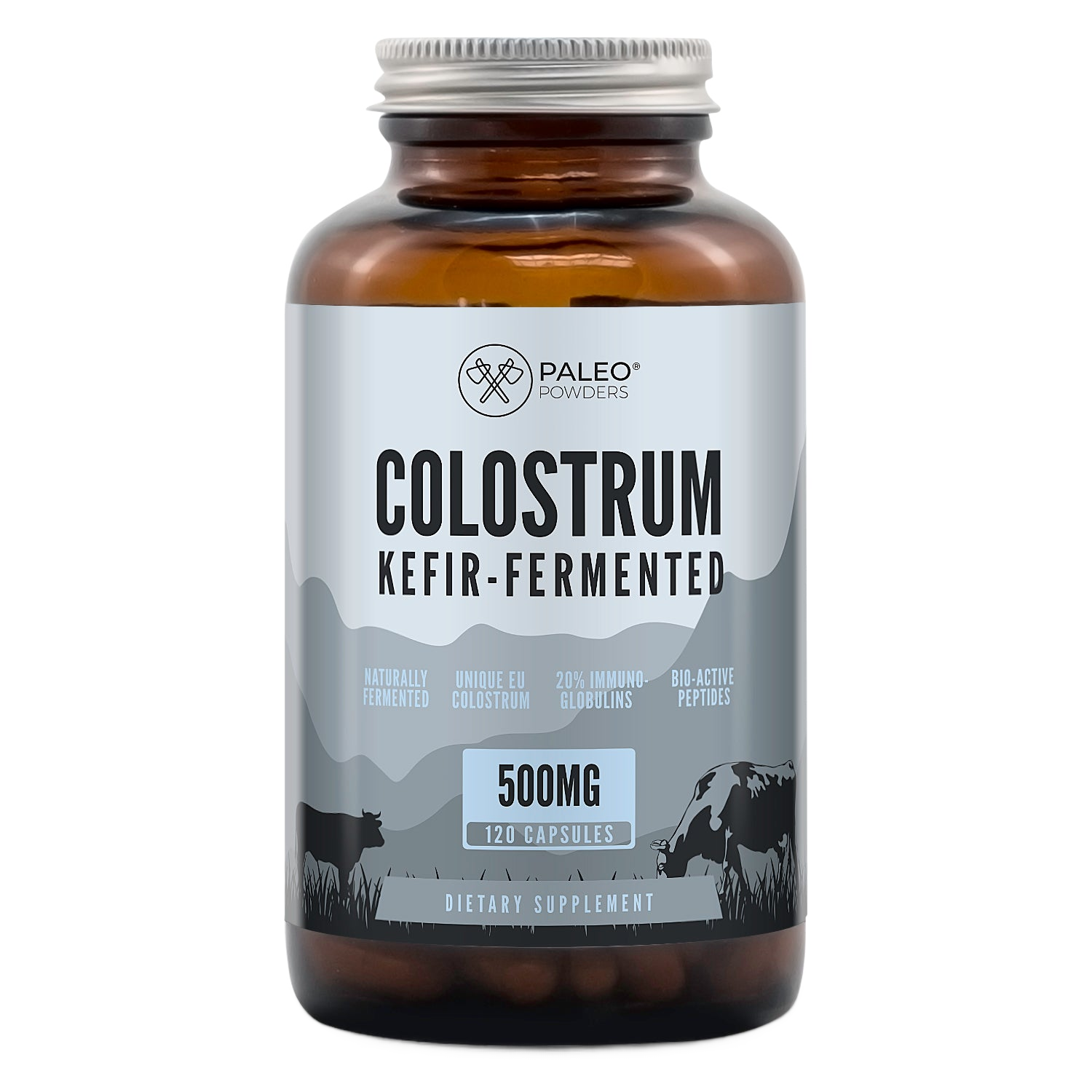 Colostrum - Kefir Gefermenteerd - 120 capsules - Paleo Powders