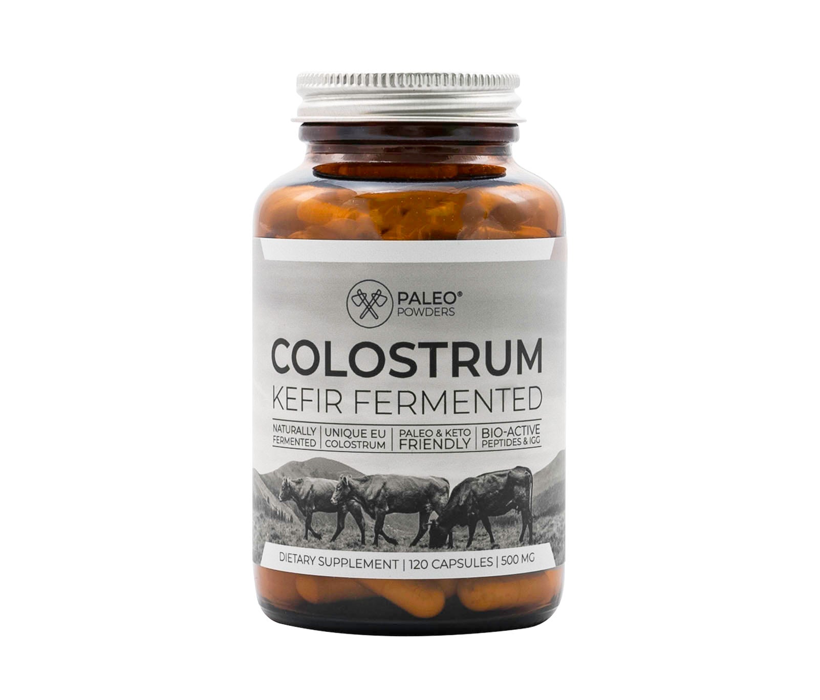 Colostrum - Kefir Gefermenteerd - 120 capsules - Paleo Powders